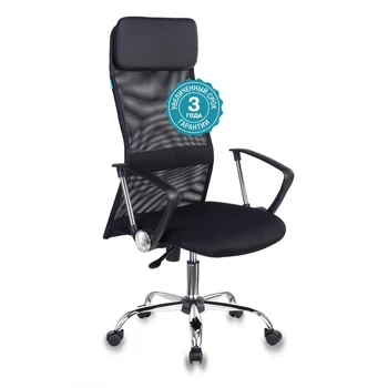 

Executive Chair bureaucrat kb-6n, on wheels, mesh, black, (kb-6n/SL/B/tw-11)
