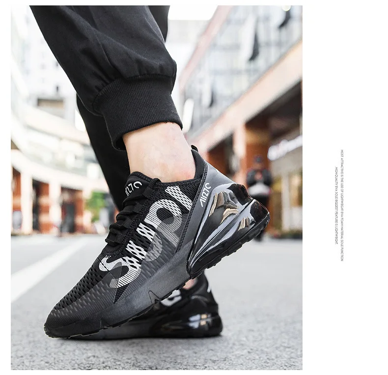 Leisure Time Man Outdoors Sneakers Low Help Bradyseism Run Shoe Male Ventilation Thick Bottom Net Cloth Male Shoe