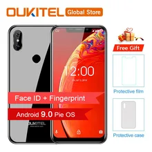 OUKITEL C13 Pro 5G/2.4G WIFI 6.18 "19:9 Android 9.0 MT6739 Core 2GB 16GB Vân Tay 4G LTE Điện Thoại Thông Minh Mặt ID Điện Thoại Di Động(China)