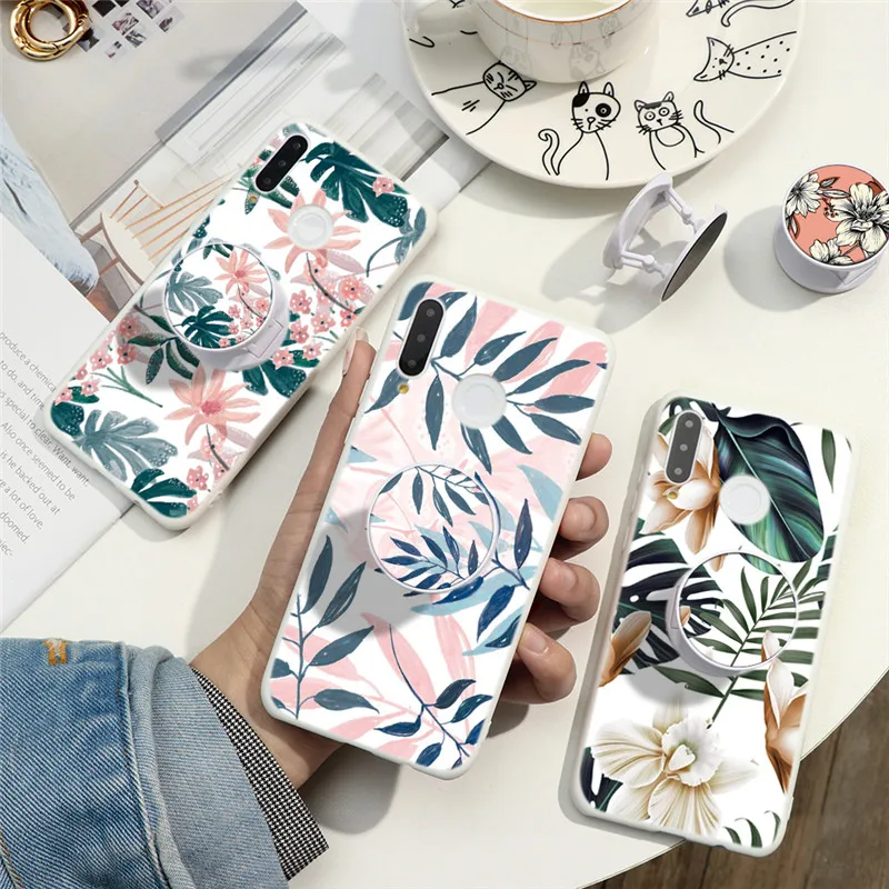 Карамельный цвет матовый 3D чехол с фруктовым принтом для Huawei P20 P30 Коврики 30 20 10 Lite