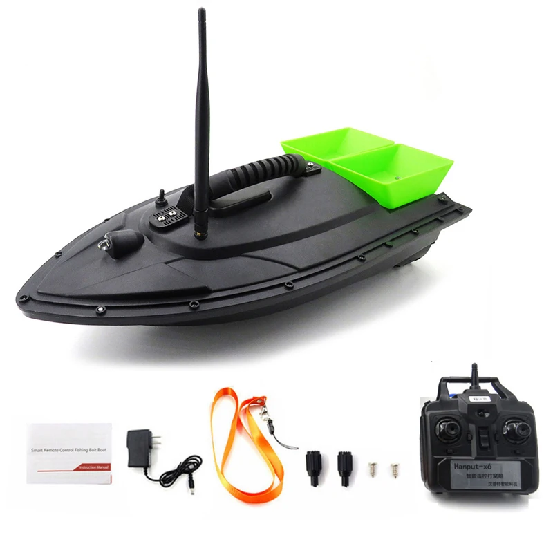 Flytec 2011-5 RC лодка с дистанционным управлением корабль Рыболовный Инструмент 500 м дистанционный рыболокатор 5,4 км/ч двойные моторные игрушки RTR версия - Цвет: RTR Version -EU plug