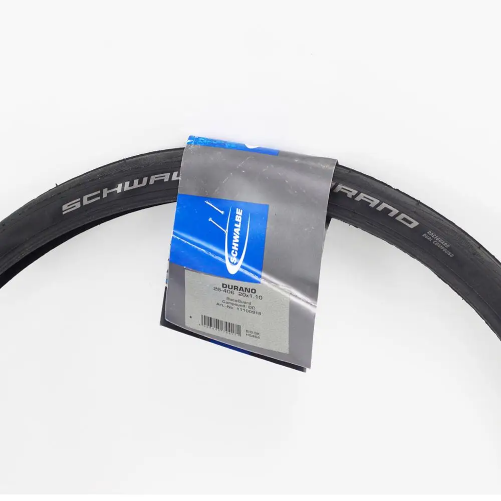 Шина для велосипеда Schwalbe Durano 20 1 1/8 &quot28 451 406 2 0x1 35 RaceGuard Kojak складывания minivelo тонкие