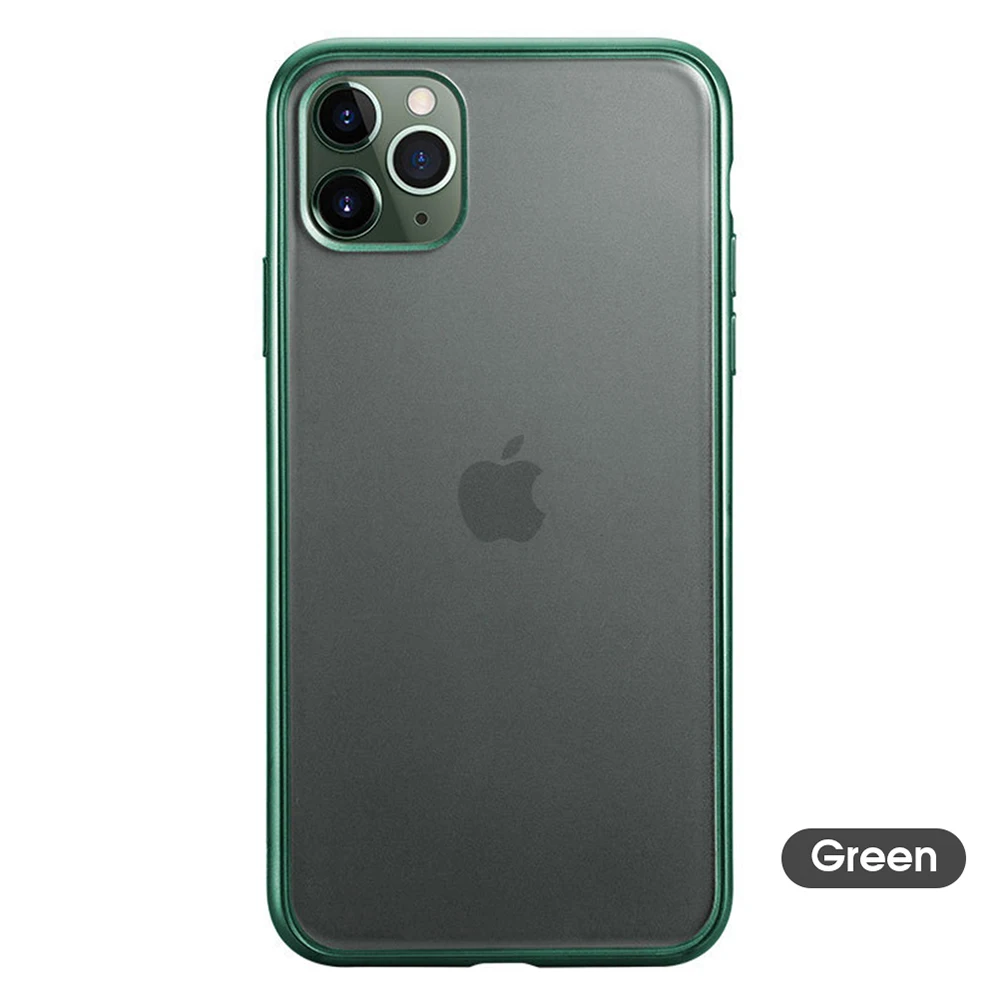 Матовый мягкий чехол с покрытием для iPhone 11 Pro X XR XS MAX, Ультратонкий Прозрачный чехол для iPhone 10 7 8 6 6S Plus, чехол