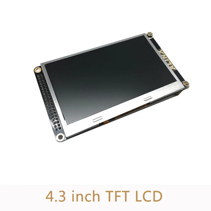 Módulo de Exibição para Fpga Monitor com 10 Polegada Placa Desenvolvimento 480 Rgb * 272 Leds Xl008 4.3 Tft Lcd