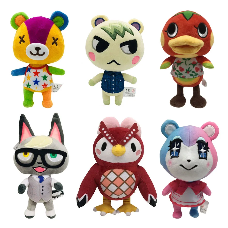 Download Tv Movie Character Toys New Animal Crossing Celeste Raymond Judy Bob Marina Soft Plush Toy Doll Gifts Toys Hobbies