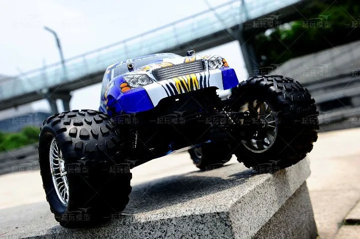 Free shipping RC Monster HSP 94188 Nitro 4WD 2.4GHz 110 RTR RC CAR Big Foot d6