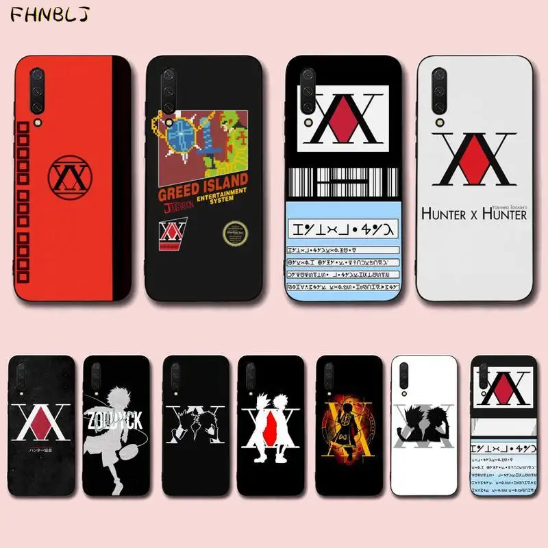 Чехол для телефона FHNBLJ Anime Hunter X hunter black Xiaomi mi 5 6 plus 6x8 8se 8lite 9 9se 5x10 pro note10lite|Бамперы| |