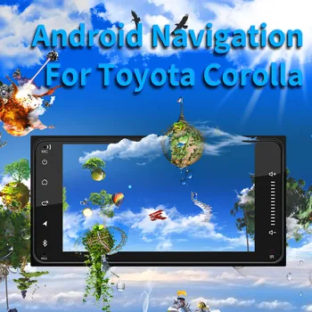 

best selling 2020 products 7-inch Car Radio Bluetooth MP5 Player GPS Phone Android 8.1 System For Toyota support dropshipping