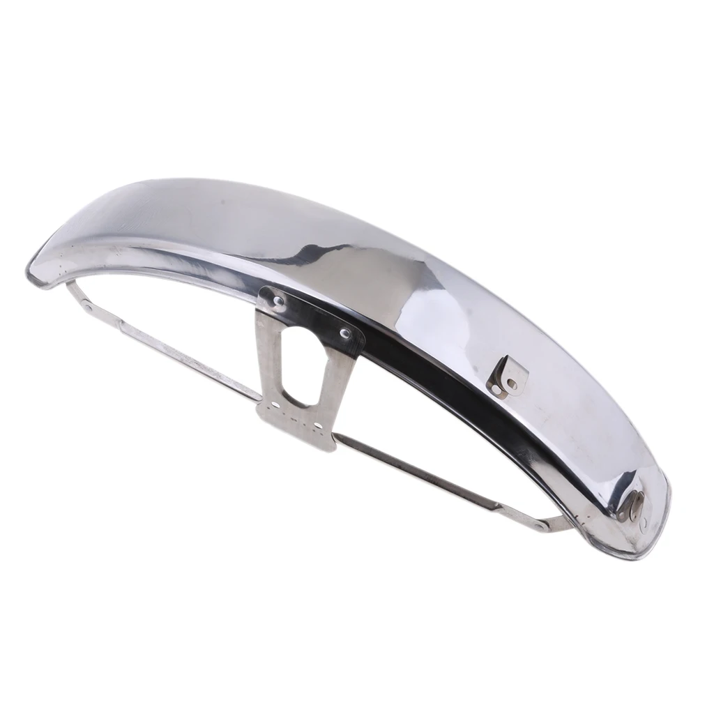 Front Fender Mudguard Direct Replacement Metal Steel For JH70  Chrome