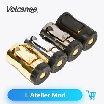 

volcanee L Atelier Mechanical Mod 18350 Battery Mechanical Vape Mod for RDA RTA RBA Atomizer Vape Tank Mod Kit E Cigarette