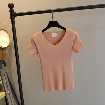 

RC22 Tops T Shirt Women Short Sleeve Tshirt gold fuchsia