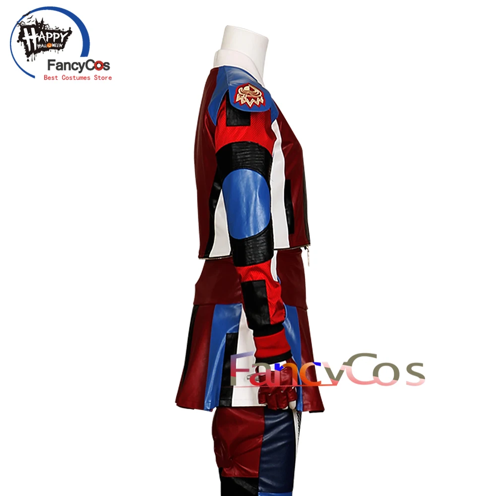 Costume Descendants 3 Per Bambini - Set Gilet, Giacca E Pantaloni Per Halloween, Carnevale E Cosplay - Taglie 120-160 - Foto 10