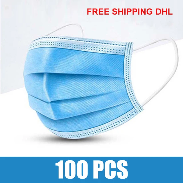 Disposable Protective Mask 3 Layer anti-Virus Bacterial Dust-proof Anti Pollution Mouth Masks Non-Woven Face Mask 20/50/100PCS Disposable Protective Mask 3 Layer anti-Virus Bacterial Dust-proof Anti Pollution Mouth Masks Non-Woven Face Mask 20/50/100PCS