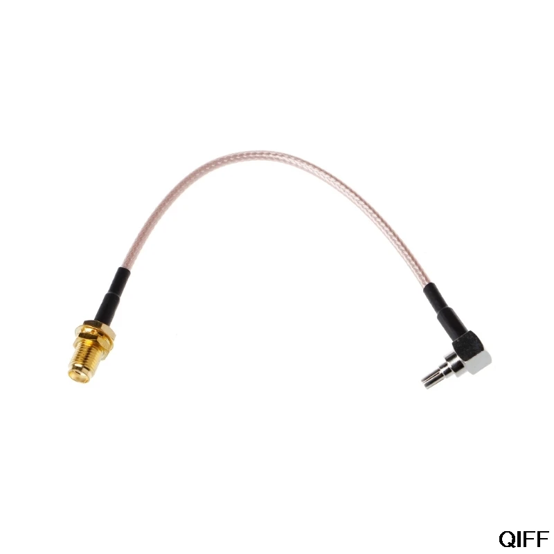 Прямая поставка и оптовая продажа разъем SMA Female/CRC9 под прямым углом кабель RG316 Pigtail