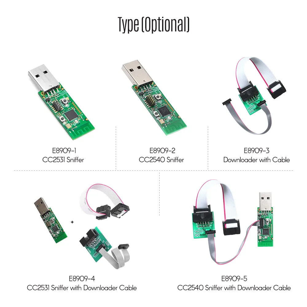 Кабель загрузчика Bluetooth CC2540 Zigbee CC2531 Sniffer USB программист провод скачать разъем для программирования плата