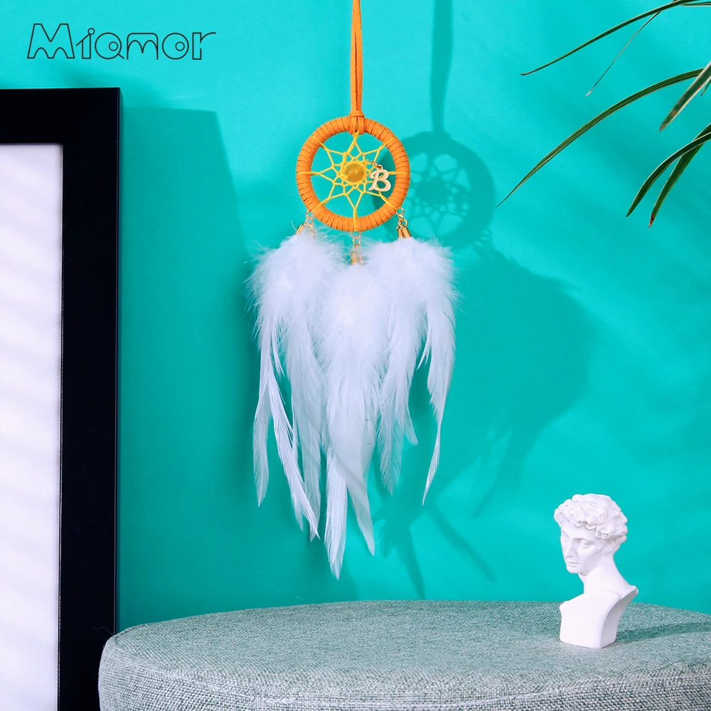 

MIAMOR 7 Colors Nordic MINI Dreamcatcher Necklace For Lady Bag & Car Hanging Decor Accessories Best Gift For Girlfriend Amor0508