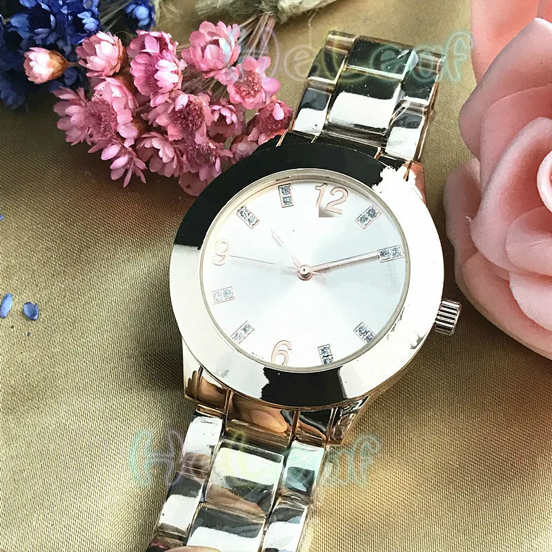 Женские часы с бриллиантами, роскошные модные серебристые золотые круглые часы с Циферблатом из нержавеющей стали, кварцевые часы Montre Femme Relogios, черные