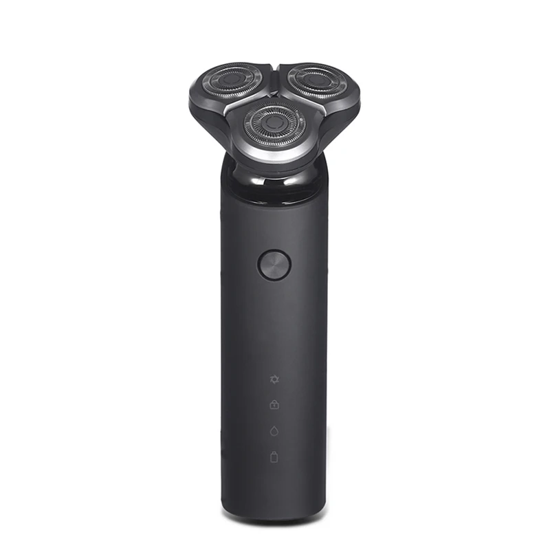 Electric Shaver Электробритва Mijia для мужчин, перезаряжаемая Гибкая бритва, 3 головки, машинка для сухого влажного бритья, триммер для бороды, моющаяся, с двойным лезвием - Цвет: Electric Shaver