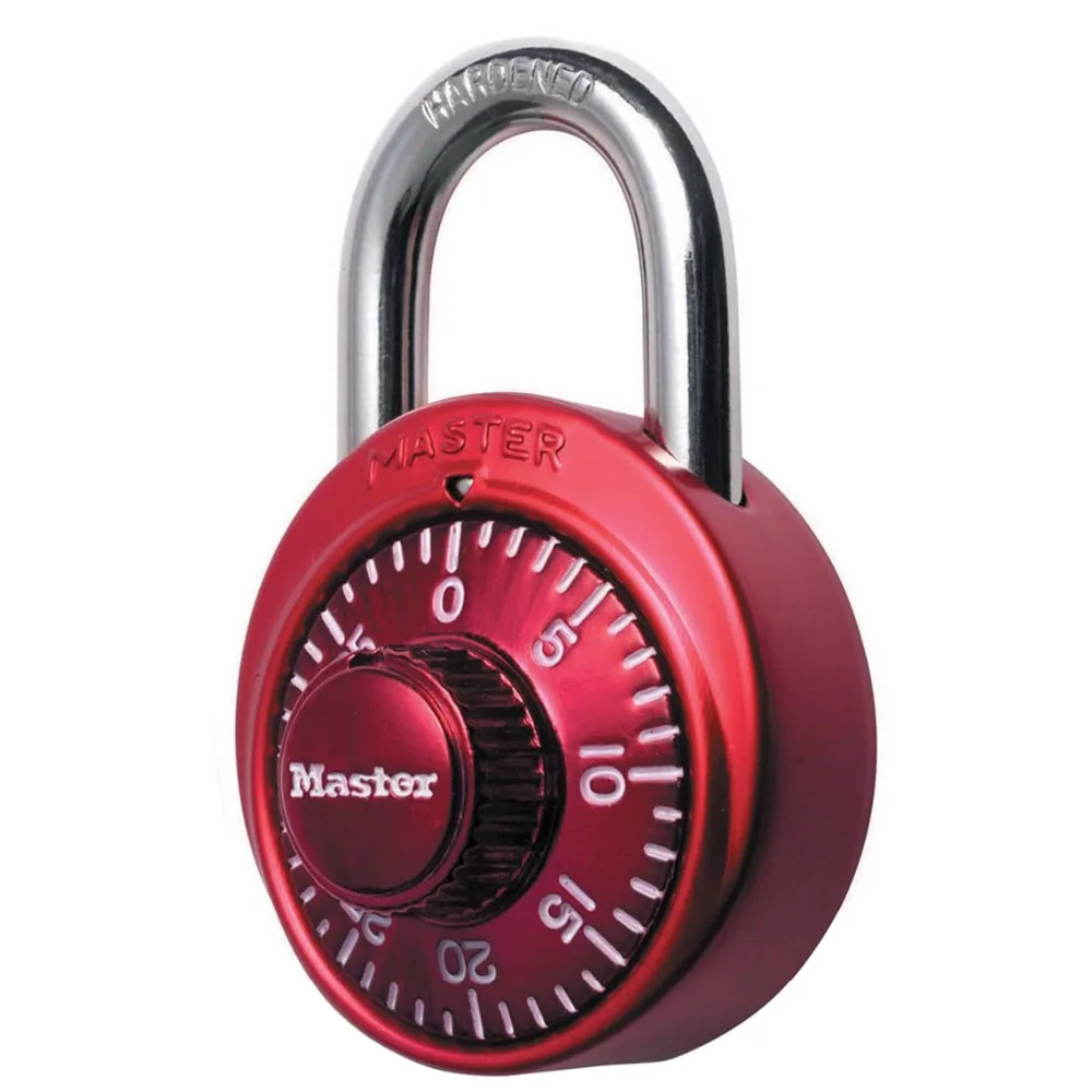Master Lock-candado de combinación portátil de alta seguridad, unidades de almacenamiento, bloqueo de equipaje, mochila con cierre