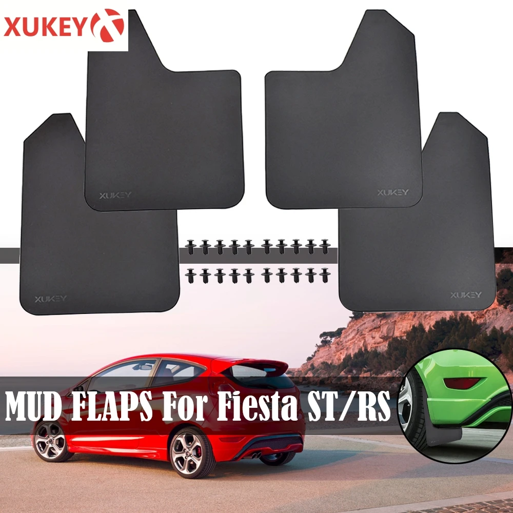 Фото Брызговики для Fiesta ST ST150 ST180 ST200 ST500 Blue RS SE MK6 MK6 MK7 Mk7.5 MK8 S №1