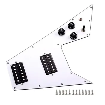 

1 Set 3 Ply Scratch Plate Pickup Pickguard Guitar Parts for Bass New
