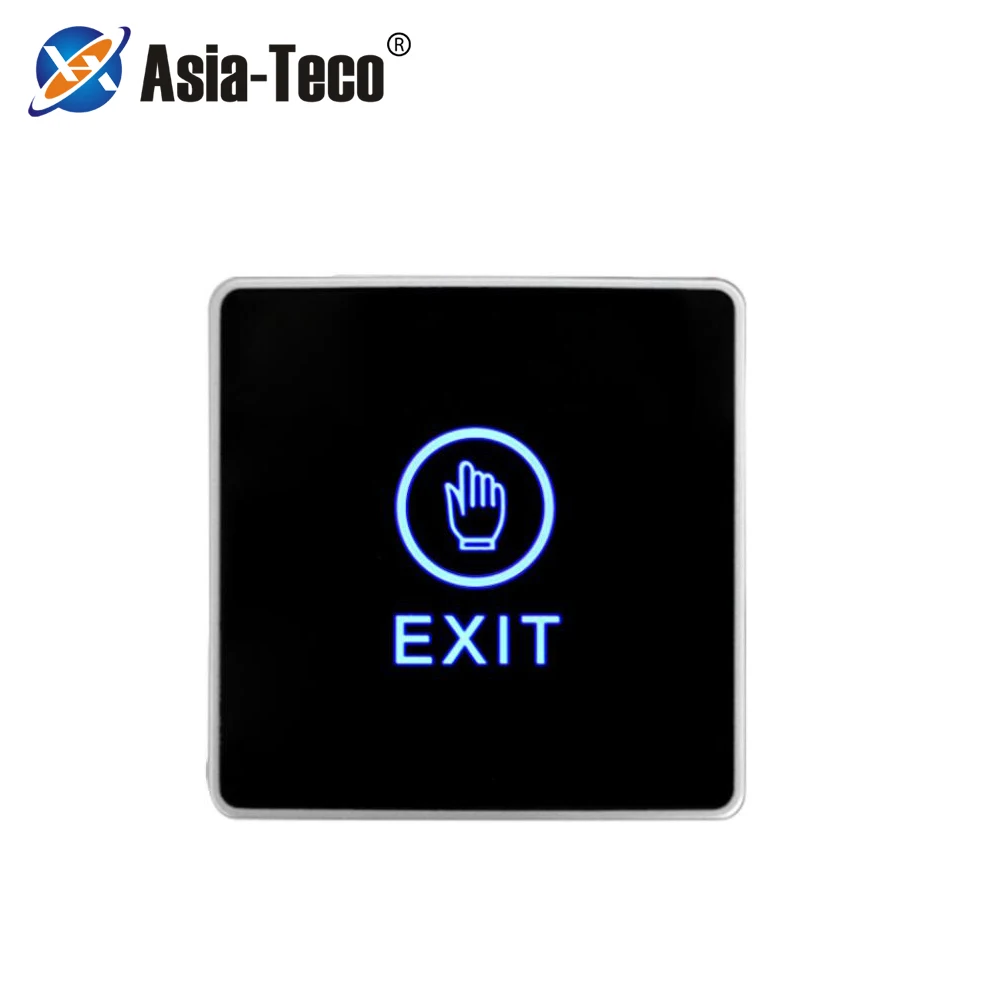 Push Touch Exit Deur Eixt Release Knop Met Led Indicator Voor Thuis Beveiliging Toegangscontrole Schakelaar