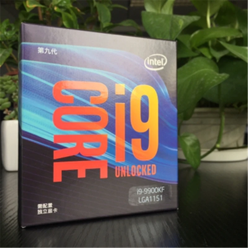 Процессор Intel Core i9-9900KF для настольных ПК 8 ядер до 5,0 ГГц Turbo разблокирован без процессора Графика LGA1151 серии 300 95 Вт