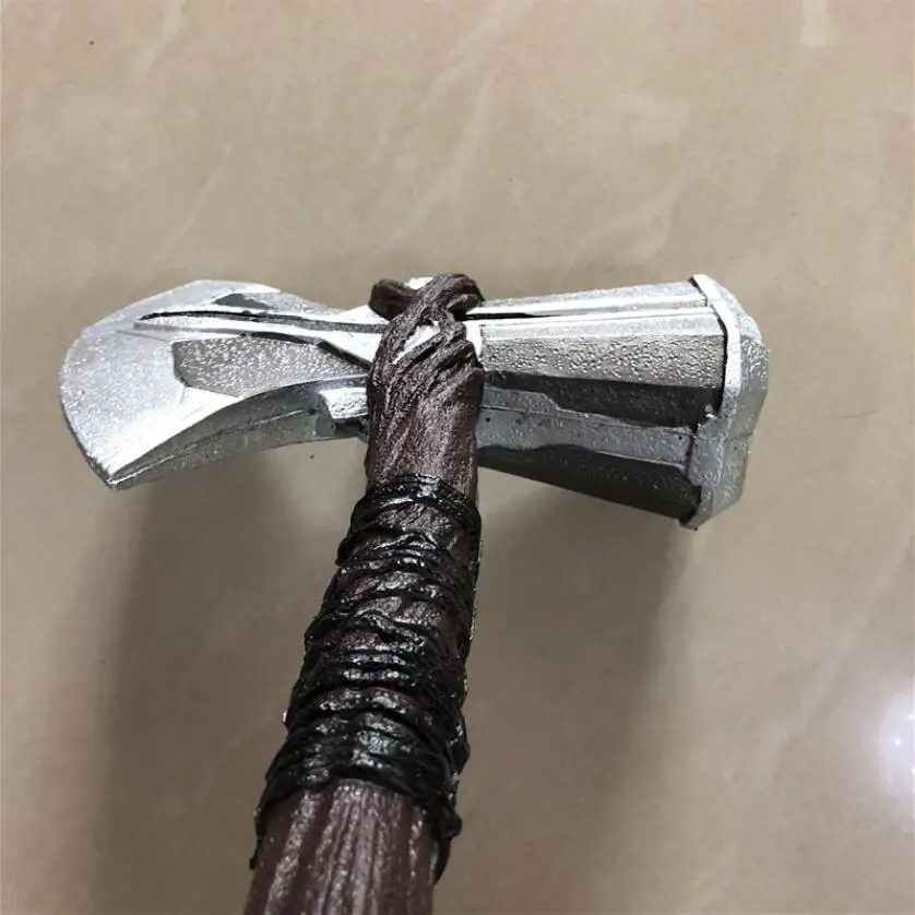 1: 1 Thor Ax Hammer 73 cm weapons for cosplay role in the movie game Thor Thunder Hammer Ax Stormbreaker model toy pu