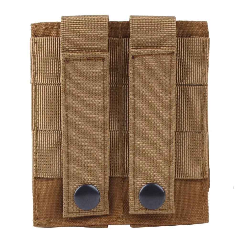 Другое CQC Molle система тактический пистолет двойной подсумок Molle зажим военный страйкбол маг держатель сумка Охотничьи Аксессуары - Цвет: Другое
