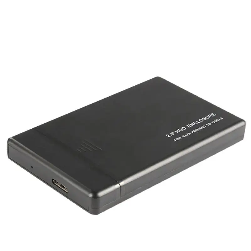 2,5 дюймов USB3.0 SATA3.0 жесткий диск коробка внешний корпус HDD корпус инструмент бесплатно 6 Гбит/с поддержка 3 ТБ UASP протокол HDD корпус