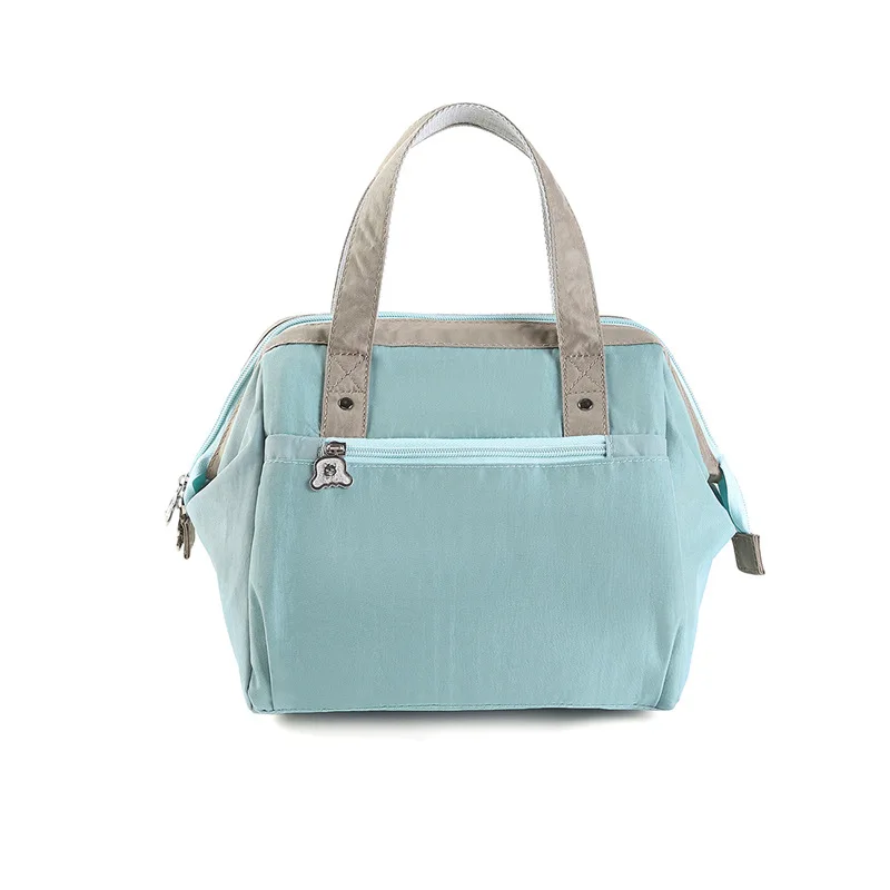 

Thermal Lunch bag tote insulation Hand Bag Drawstring Portable Bag Women Food Bag for Work School picnic bags small handbag