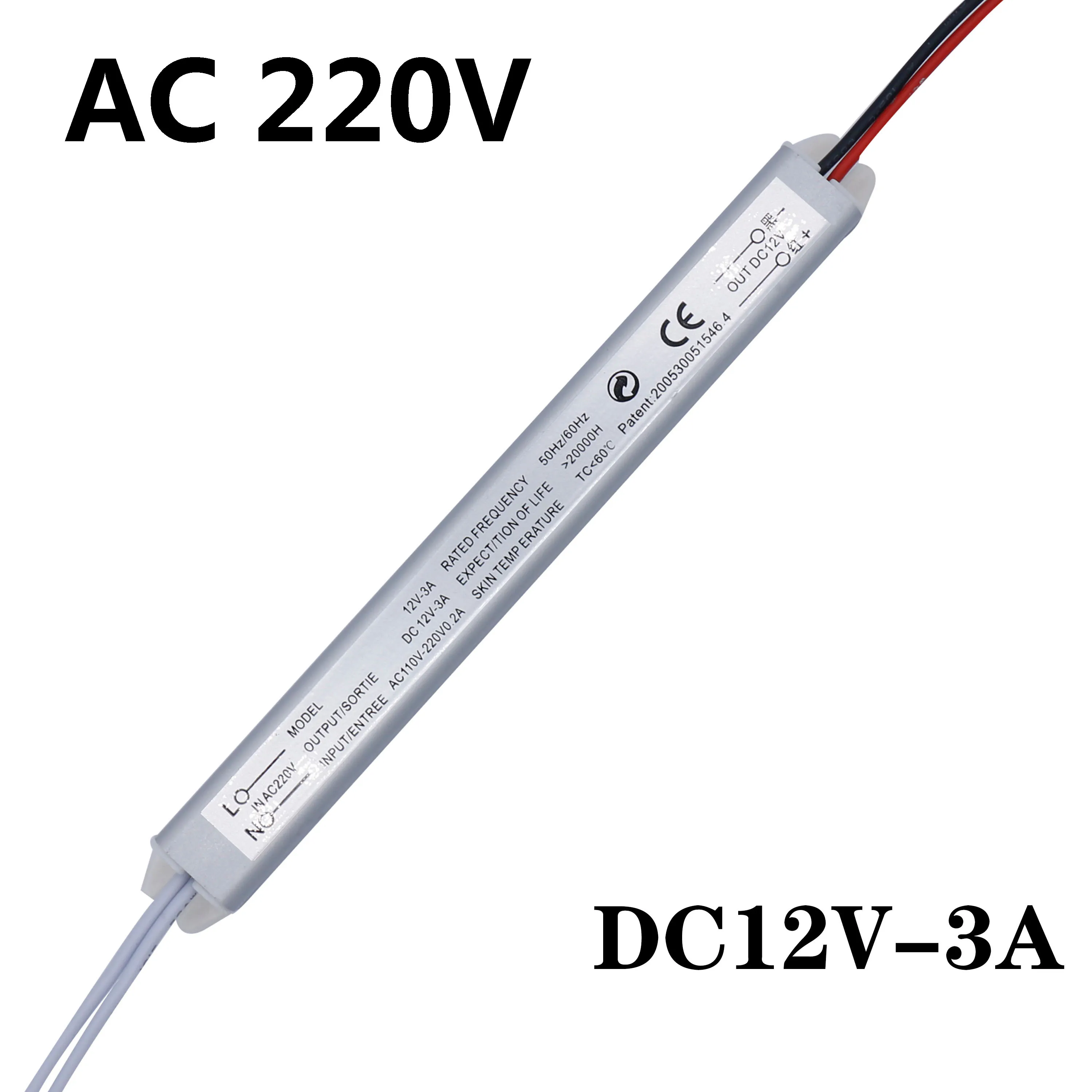 Светодиодный драйвер 12В Питание 220V постоянного тока до импульсный источник