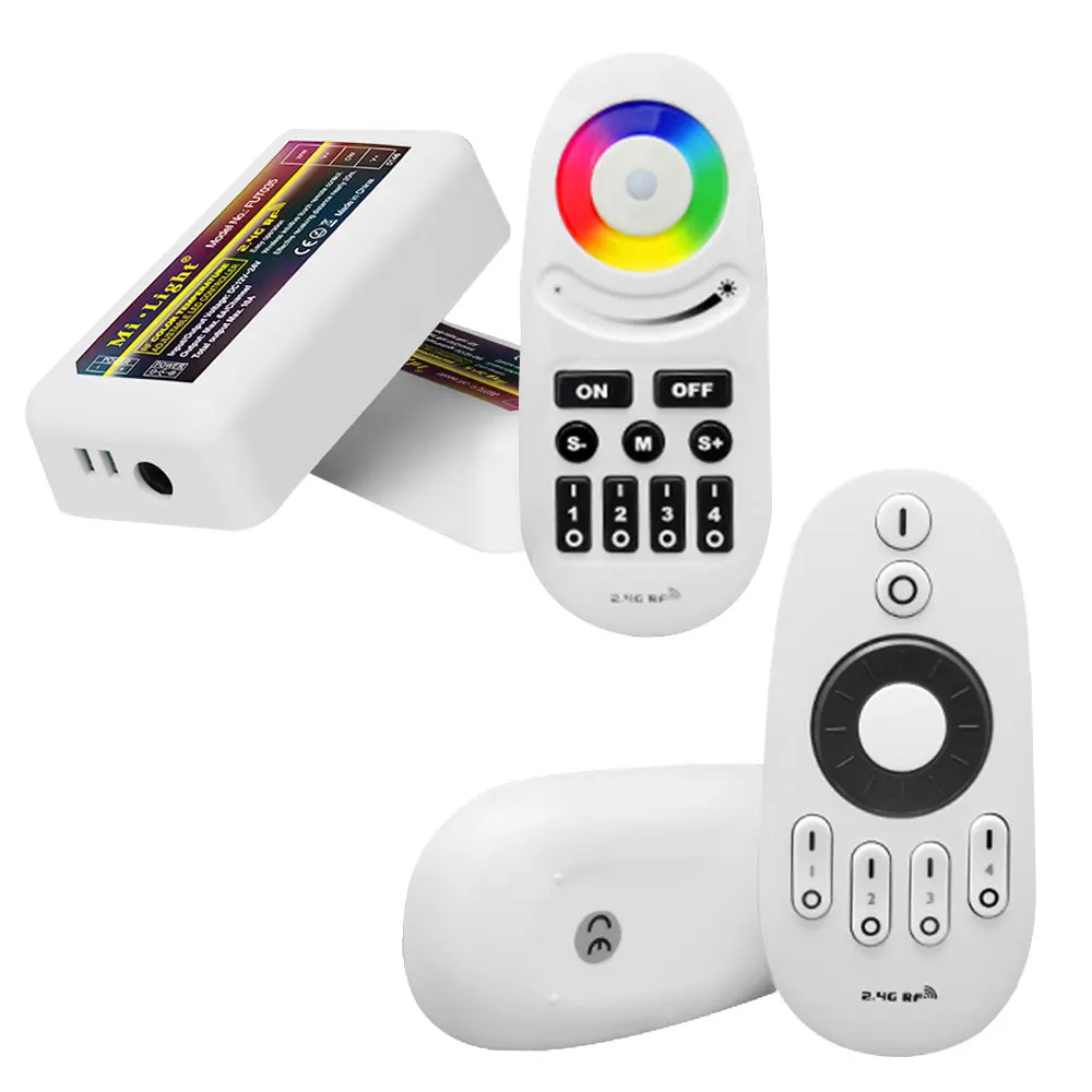 Mi светильник 2,4G RF беспроводной Одноцветный диммер CCT RGB RGBW RGB+ CCT для светодиодных лент контроллер умная Светодиодная лента пульт дистанционного управления