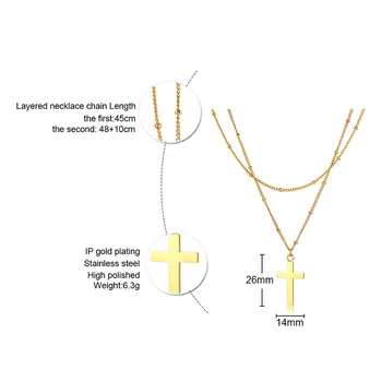 

FXM CCE27 stainless steel necklace hot sell popular single women 40mm Jesus Christ lover gift women jewelry