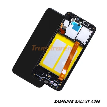 

For Samsung Galaxy A20E LCD 5.8inches Display Touch Screen Digitizer Assembly With Frame Replacement Parts For A202 A202F A202DS