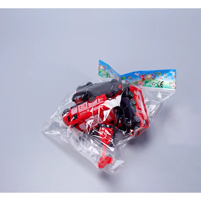 5PCS Cars and Helicopter Plane Set Toys For Children Plastic Vehicle Fire Truck Taxi Model Cosplay Game Kids Christmas Gift 6