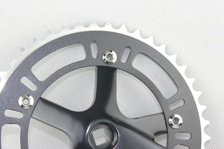 Bike Chainring Single Speed Fixed Gear Road Bike Track Folding Bicycle 130 BCD Fixie  39/44/46T/48T/53T 1/2X1/8