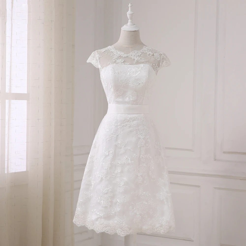 little white dress wedding