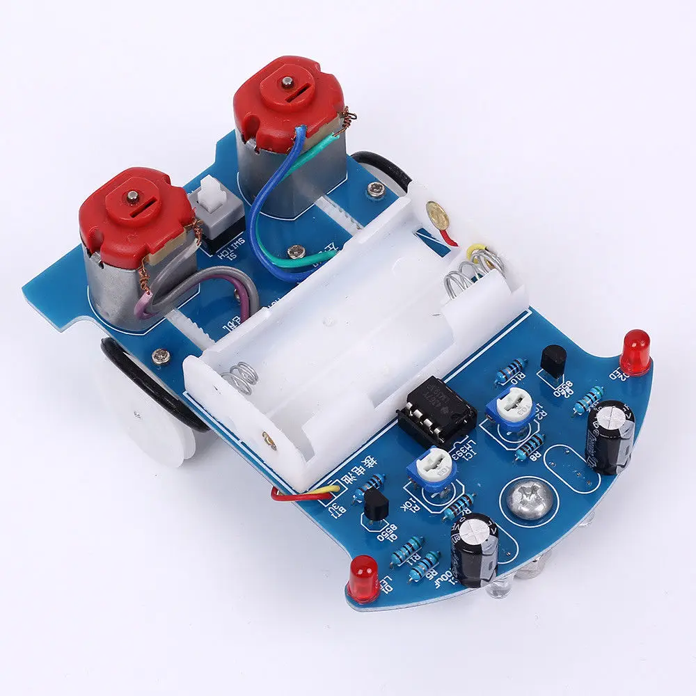 

Remote Control Toy Parts Original New D2-5 Intelligent Tracking Car Suite DIY Kit DC Motor Electric Toy Accessory #16