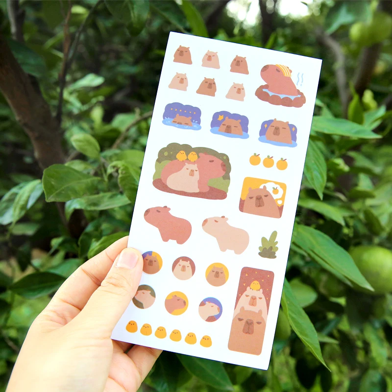 

Cartoon Cute Alpaca Sloth Sticker Student Diy Hand Account Sealing Sticker Girl Decoration Material And Paper Phone Sticker