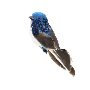 

Kids Mariage Table Simulation Gardening Fake Craft Birds Artificial Decoration Foam Feathers Mini Bird Wedding