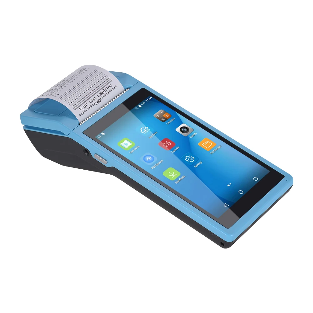 Все в одном портативный принтер PDA Smart POS терминал беспроводные портативные принтеры Интеллектуальный платежный терминал WiFi/3g связь