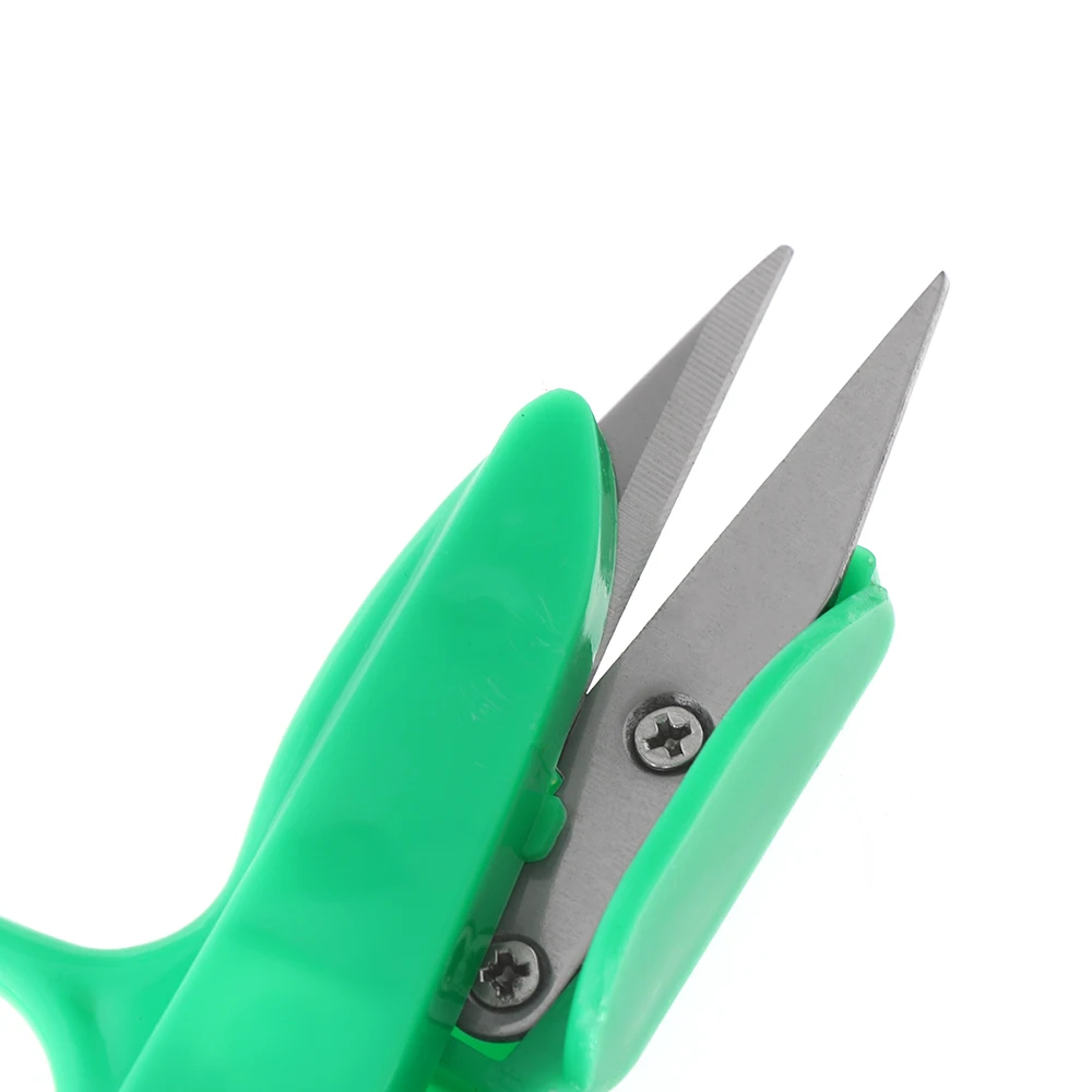 Пластик ручка Орел ножницы для пряжи бытовых швейных для нарезания резьбы ножницы крест портновские ножницы специальные U-фигурный инструмент