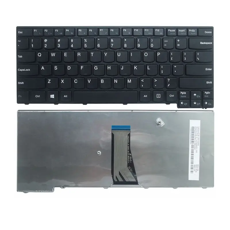 YALUZU US клавиатура для lenovo E40-70 E40-30 E40-45 E40-80 E40-81 E41-70 E41-80 серии английская Клавиатура ноутбука черный