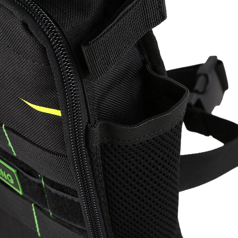 ABLB-Dream Fishing Multifunction Fishing Bag Outdoor 1200D Nylon Large Capacity Waist Bag