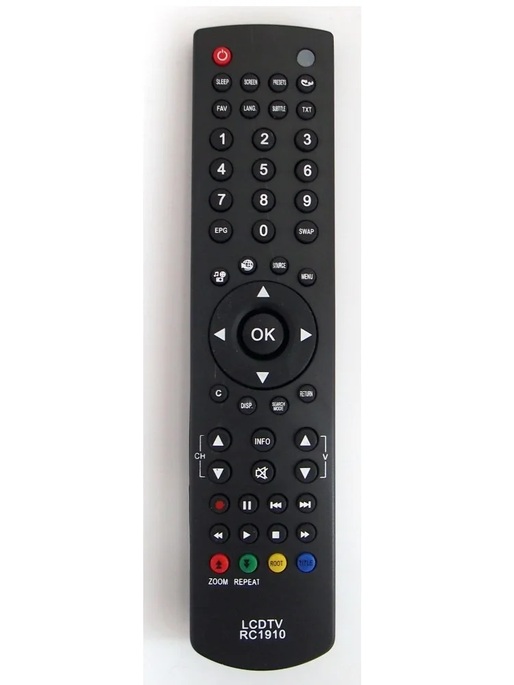 Пульт ДУ для Sharp Toshiba RC-1910 (LC-19LE510RU) Sanyo (CE32LD08DVN-B) LCD TV CE32LD08DVN-B LC-22LE510RU LC-32LE510E |
