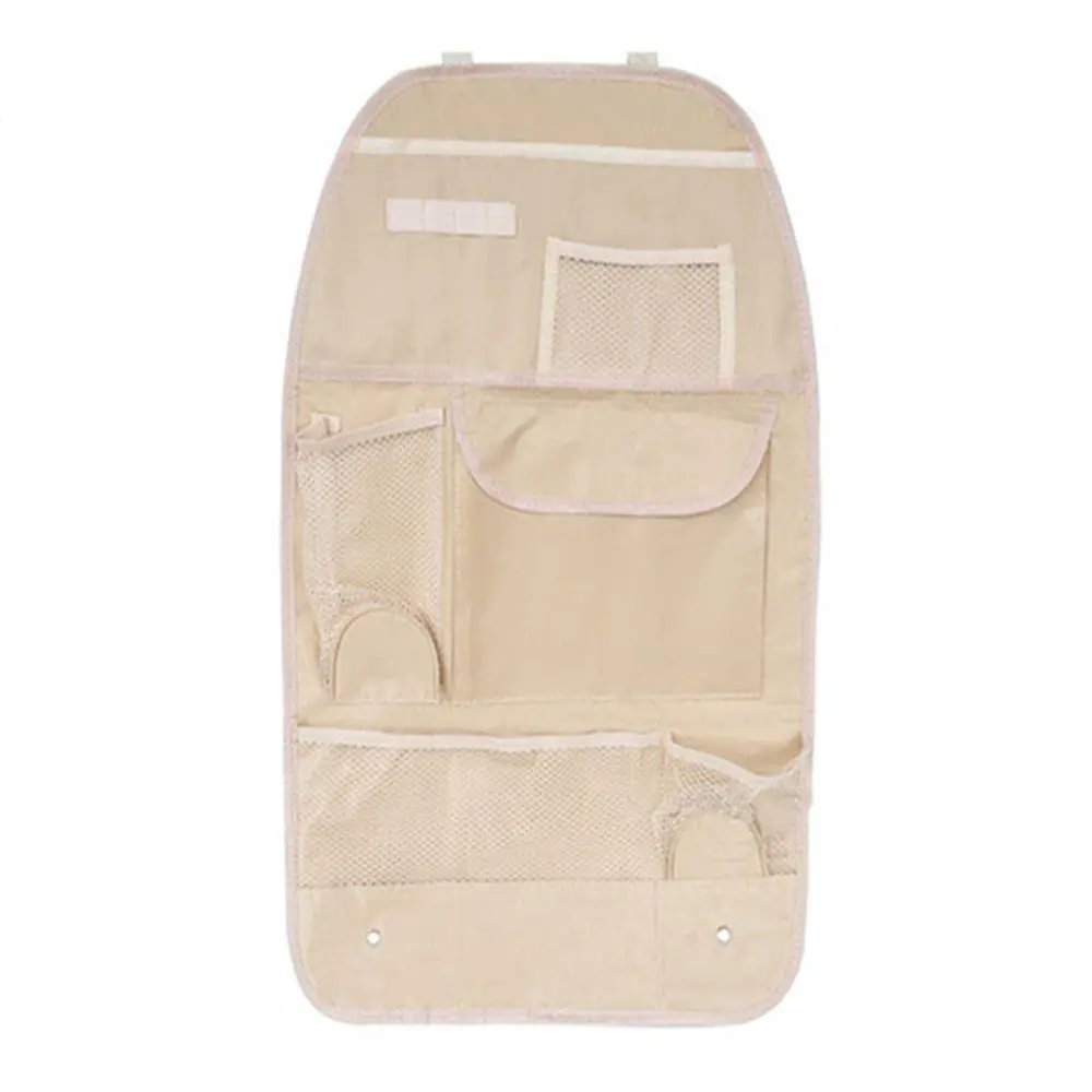 Car Seat Organizer Universal Waterproof Car Storage Bag Multi Pocket Hanging Pouch Cover Car Auto Interior Accessory