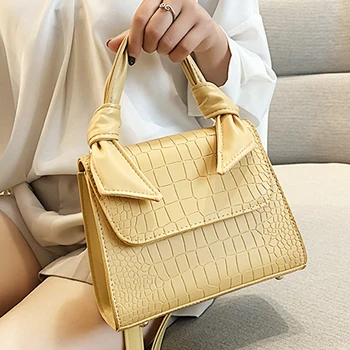 

2020 Womens Stone pattern PU Leather Crossbody Bags Luxury portable small square bag fashion Shoulder Bag fairy small Handbags