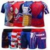Kids Sportswear MMA BJJ Rashguard Jiu Jusit Boxing Muay Thai Jersey Shirt Shorts Sport Suit Running Set Children Boys Sportsuits 1