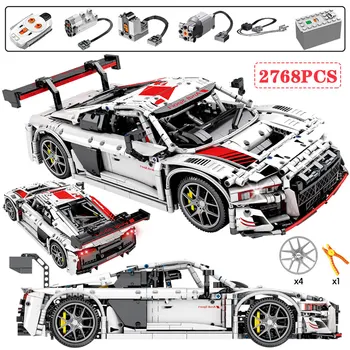 

2768pcs City Remote Control Sports Vehicles Building Blocks Technic RC/non-RC Racing Car Model Bricks Toys for children gifts